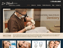 Tablet Screenshot of drbrianblack.com